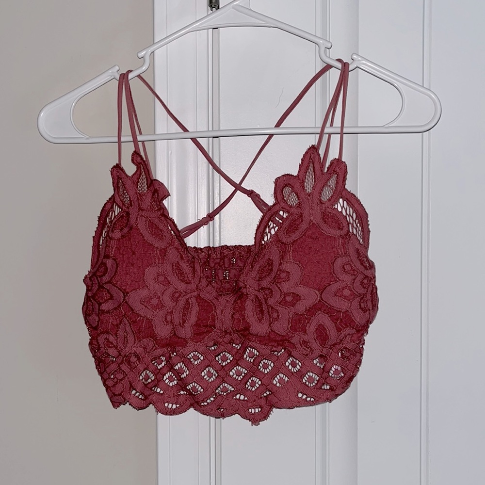 Women’s pink Bralette size medium